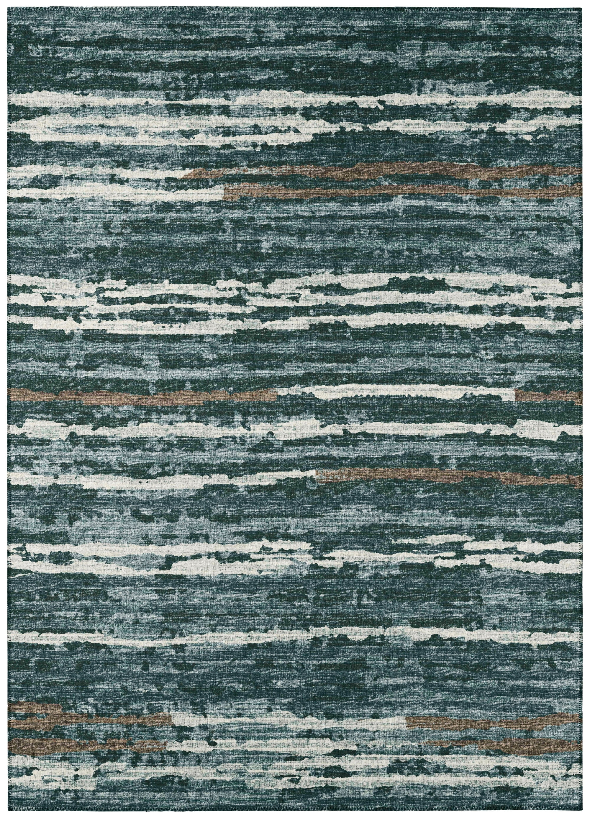 Addison Rugs Indoor/ Outdoor Bravado Abstract Striped Baja Washable ...