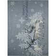 thumbnail image 1 of Addison Rugs Indoor/Outdoor Cozy Winter ACW32 Gray Washable 5' x 7'6" Rug, 1 of 6