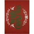 thumbnail image 1 of Addison Rugs Indoor/Outdoor Cozy Winter ACW36 Red Washable 3' x 5' Rug, 1 of 6