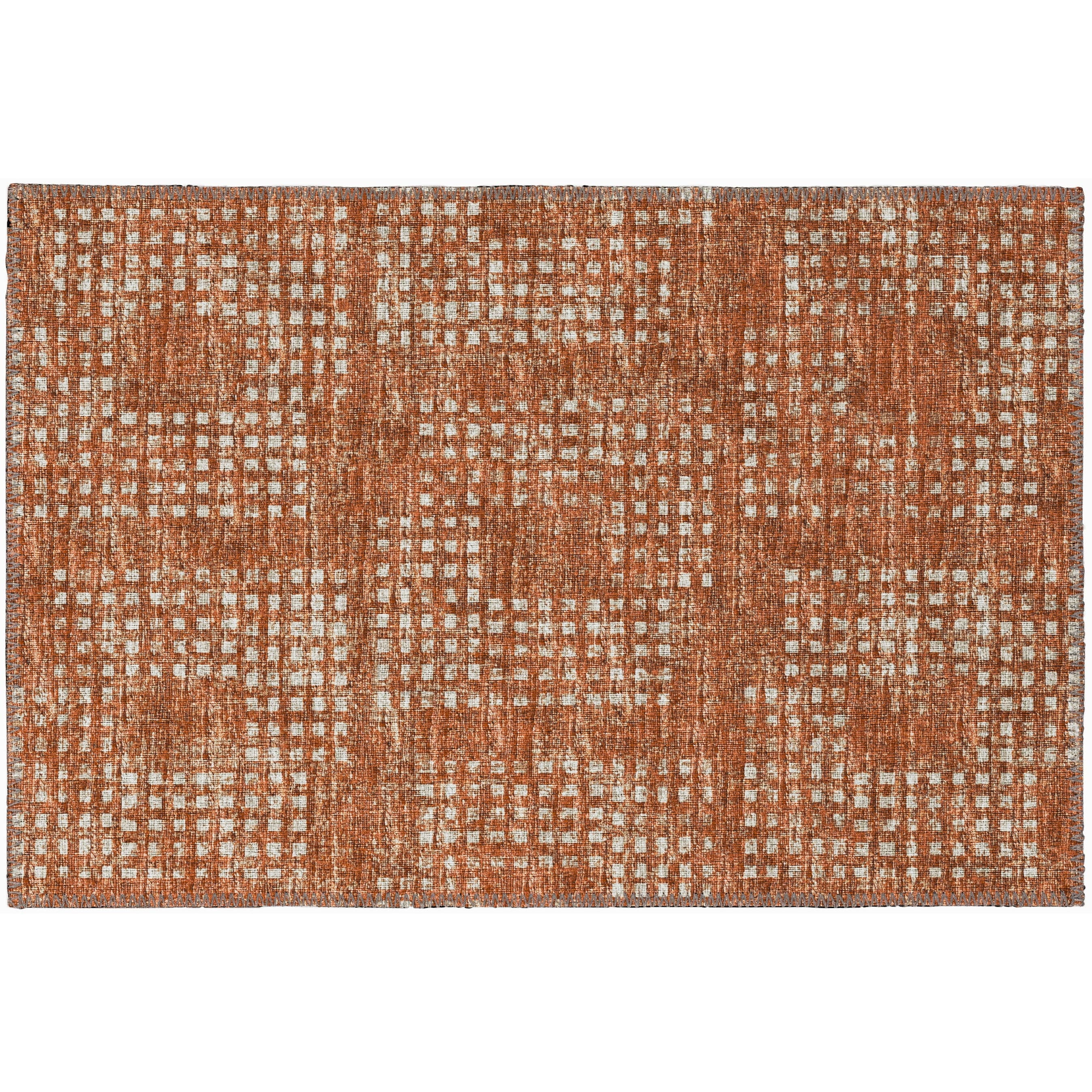 Addison Rugs Indoor/ Outdoor Eleanor Modern Houndstooth Washable Rug 1 ...