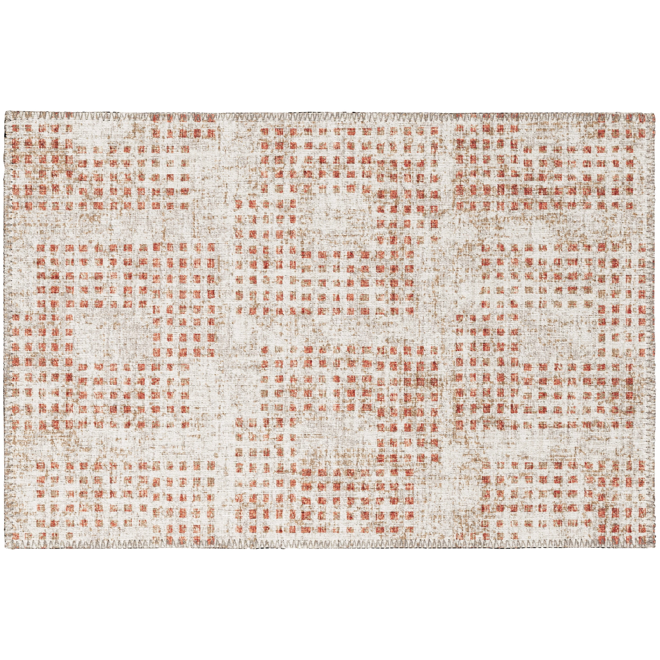 Addison Rugs Indoor/ Outdoor Eleanor Modern Houndstooth Washable Rug 1 ...