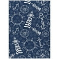 thumbnail image 1 of Addison Rugs Indoor/Outdoor Harpswell AHP39 Blue Washable 10' x 14' Rug, 1 of 7