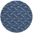 thumbnail image 1 of Addison Rugs Harpswell AHP37 Blue 8' x 8' Indoor Outdoor Area Rug, Easy Clean, Machine Washable, Non Shedding, Bedroom, Living Room, Dining Room, Kitchen, Patio Rug, 1 of 7