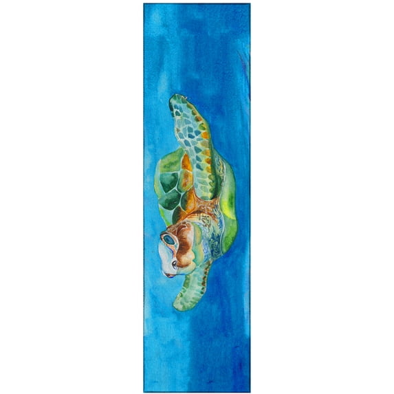 Addison Rugs Indoor/Outdoor Harpswell Turtle Washable Rug 2'3" x 7'6" Runner