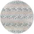 thumbnail image 1 of Addison Rugs Indoor/Outdoor Rylee Boho Diamonds Washable Rug New 8' x 8' Round - Blue, 1 of 5