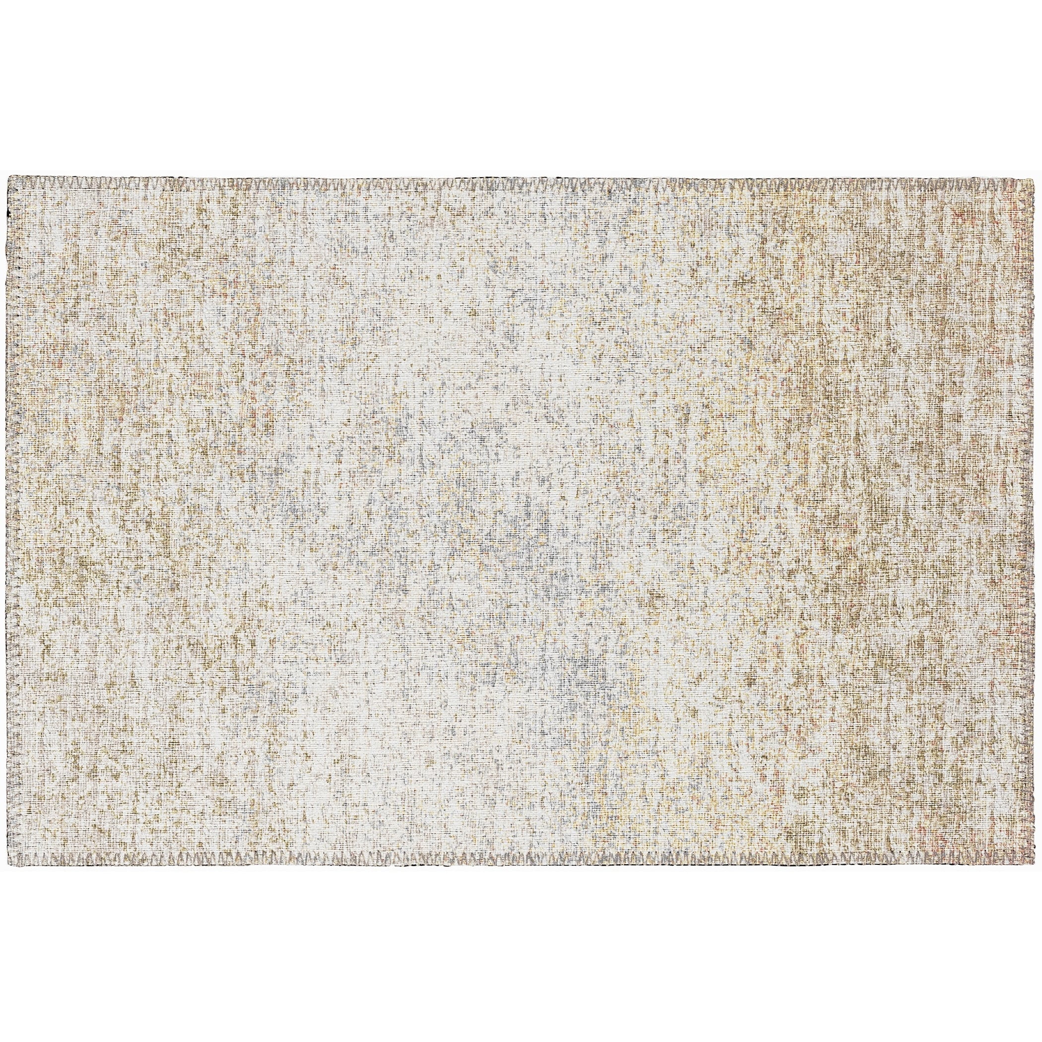 Rylee Beige Chenille Flat Woven Indoor/Outdoor Rug