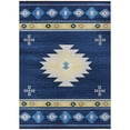 thumbnail image 1 of Addison Rugs Sonora ASO34 Blue 8' x 10' Indoor Outdoor Area Rug, Easy Clean, Machine Washable, Non Shedding, Bedroom, Living Room, Dining Room, Kitchen, Patio Rug, 1 of 4