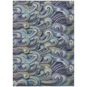 Surfside ASR44 Stormy Washable 3 ft x 5 ft Rug