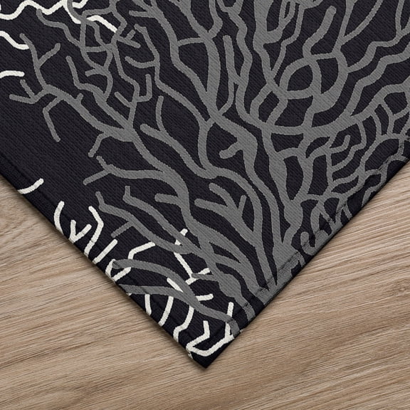 Addison Rugs Indoor/ Outdoor Surfside Coral Rug New Midnight - 10' x 14'