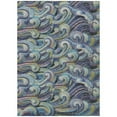 thumbnail image 1 of Addison Rugs Indoor/ Outdoor Surfside Mosaic Waves Washable Rug New Stormy - 5' x 7'6", 1 of 7