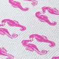 thumbnail image 1 of Addison Rugs Indoor/ Outdoor Surfside Seahorses Washable Rug New Pink - 5' x 7'6", 1 of 7