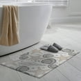 thumbnail image 1 of Addison Rugs Indoor/ Outdoor Surfside Starfish Shells Washable Rug New Fog - 1'8" x 2'6", 1 of 5