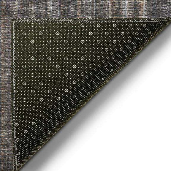 Addison Rugs Indoor/Outdoor Waverly Modern Stripes Washable Rug 2'3" x 7'6" Runner - Brown