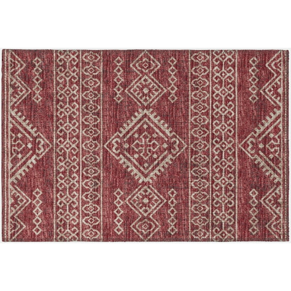 Addison Rugs Indoor/ Outdoor Yuma Boho Washable Rug 1'8" x 2'6" - Canyon