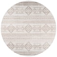 thumbnail image 1 of Addison Rugs Indoor/ Outdoor Yuma Boho Washable Rug 8' x 8' - Taupe, 1 of 8