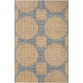 thumbnail image 1 of Addison Rugs Indoor/ Outdoor Yuma Circles Washable Rug 3' x 5' - Gilded, 1 of 9