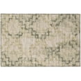 thumbnail image 1 of Yuma Indoor/Outdoor Green Distressed Trellis 1'8" x 2'6" Non-Skid Accent Rug, 1 of 8