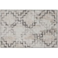 thumbnail image 1 of Yuma Indoor/Outdoor Beige Distressed Trellis 1'8" x 2'6" Non-Skid Accent Rug, 1 of 8