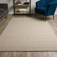 thumbnail image 1 of Addison Rugs Jaxon 5' x 8' Rectangle Wool Area Rug in Baja Beige, 1 of 5