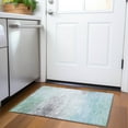thumbnail image 1 of Addison Rugs Chantille Indoor/Outdoor Transitional Modern Seafoam Washable Rectangle Rug, 1'8" x 2'6", 1 of 6