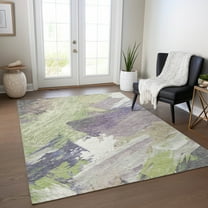 Addison Rugs Chantille Indoor/Outdoor Transitional Modern Aloe Washable Rectangle Rug, 10' x 14'
