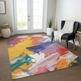 thumbnail image 1 of Addison Rugs Chantille Indoor/Outdoor Transitional Modern Gold Washable Rectangle Rug, 10' x 14', 1 of 6