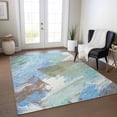 thumbnail image 1 of Addison Rugs Chantille Indoor/Outdoor Transitional Modern Sky Washable Rectangle Rug, 8' x 10', 1 of 6