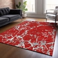 thumbnail image 1 of Addison Rugs Chantille Indoor/Outdoor Transitional Stripes Red Washable Rectangle Rug, 10' x 14', 1 of 6