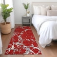 thumbnail image 1 of Addison Rugs Chantille Indoor/Outdoor Transitional Stripes Red Washable Runner Rug, 2'3" x 7'6", 1 of 6