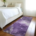 thumbnail image 1 of Addison Rugs Chantille Indoor/Outdoor Transitional Watercolors Purple Washable Runner Rug, 2'3" x 7'6", 1 of 6