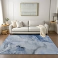 thumbnail image 1 of Addison Rugs Chantille Indoor/Outdoor Transitional Watercolors Blue Washable Rectangle Rug, 10' x 14', 1 of 6