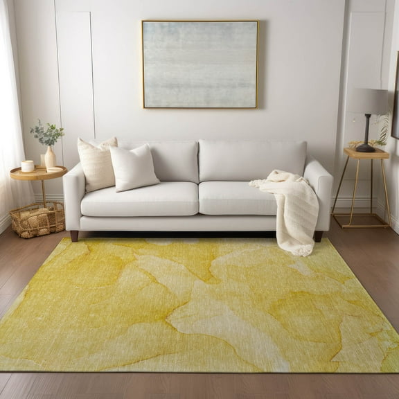 Chantille ACN509 Gold 5 x 76" Rug