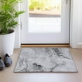 thumbnail image 1 of Addison Rugs Chantille Indoor/Outdoor Transitional Watercolors Gray Washable Rectangle Rug, 1'8" x 2'6", 1 of 6