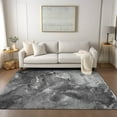 thumbnail image 1 of Addison Rugs Chantille Indoor/Outdoor Transitional Watercolors Gray Washable Rectangle Rug, 5' x 7'6", 1 of 6