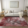 thumbnail image 1 of Addison Rugs Chantille Indoor/Outdoor Transitional Watercolors Merlot Washable Rectangle Rug, 8' x 10', 1 of 6