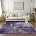 thumbnail image 1 of Addison Rugs Chantille Indoor/Outdoor Transitional Watercolors Purple Washable Rectangle Rug, 9' x 12', 1 of 6