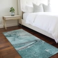 thumbnail image 1 of Addison Rugs Chantille Indoor/Outdoor Transitional Watercolors Teal Washable Runner Rug, 2'3" x 7'6", 1 of 6