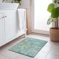 thumbnail image 1 of Addison Rugs Chantille Indoor/Outdoor Transitional Modern Teal Washable Rectangle Rug, 1'8" x 2'6", 1 of 6