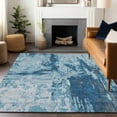 thumbnail image 1 of Addison Rugs Chantille Indoor/Outdoor Transitional Abstract Denim Washable Rectangle Rug, 10' x 14', 1 of 6