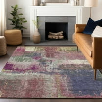 Addison Rugs Chantille Indoor/Outdoor Transitional Modern Blush Washable Rectangle Rug, 10' x 14'