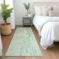 thumbnail image 1 of Addison Rugs Chantille Indoor/Outdoor Transitional Abstract Mint Washable Runner Rug, 2'3" x 7'6", 1 of 6