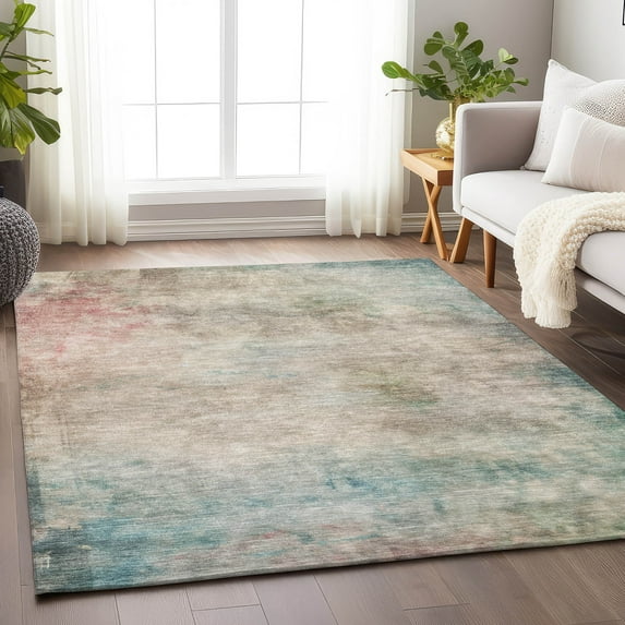 Addison Rugs Chantille Indoor/Outdoor Transitional Abstract Taupe Washable Rectangle Rug, 2'6" x 3'10"