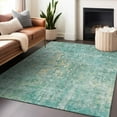 thumbnail image 1 of Addison Rugs Chantille Indoor/Outdoor Transitional Modern Teal Washable Rectangle Rug, 2'6" x 3'10", 1 of 6