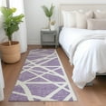 thumbnail image 1 of Addison Rugs Chantille Indoor/Outdoor Transitional Geometric Lavender Washable Runner Rug, 2'3" x 7'6", 1 of 6