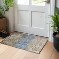 thumbnail image 1 of Addison Rugs Chantille Indoor/Outdoor Transitional Dots Khaki Washable Rectangle Rug, 1'8" x 2'6", 1 of 6