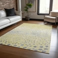 thumbnail image 1 of Addison Rugs Chantille Indoor/Outdoor Transitional Dots Gold Washable Rectangle Rug, 10' x 14', 1 of 6