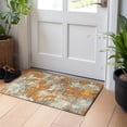 thumbnail image 1 of Addison Rugs Chantille Indoor/Outdoor Transitional Modern Copper Washable Rectangle Rug, 1'8" x 2'6", 1 of 6