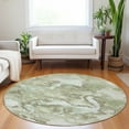 thumbnail image 1 of Addison Rugs Chantille Indoor/Outdoor Transitional Modern Aloe Washable Round Rug, 8' x 8', 1 of 6
