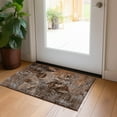 thumbnail image 1 of Addison Rugs Chantille Indoor/Outdoor Transitional Organic Terracotta Washable Rectangle Rug, 1'8" x 2'6", 1 of 6