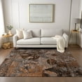 thumbnail image 1 of Addison Rugs Chantille Indoor/Outdoor Transitional Organic Terracotta Washable Rectangle Rug, 2'6" x 3'10", 1 of 6